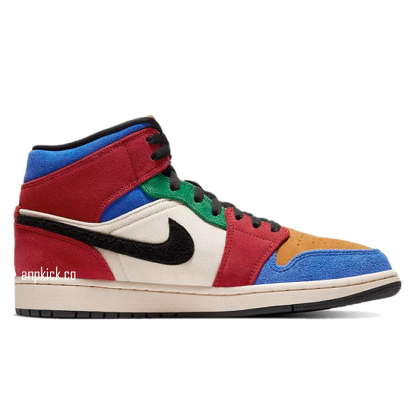 Blue The Great Air Jordan 1 Mid Fearless Outfit Release Date Cu2805 100 (2) - newkick.vip