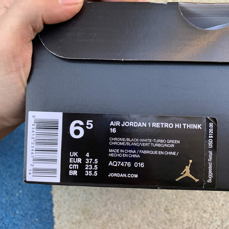 Kawhi Leonard's Air Jordan 1 Silver High Think 16 'Pass The Torch' AJ1 For Sale AQ7476-016