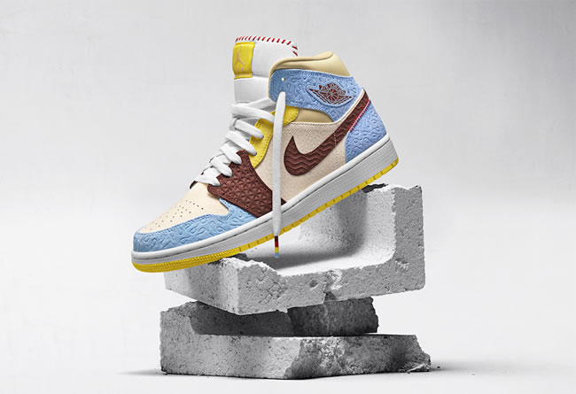 Maison Chateau Rouge Air Jordan 1 Mid Fearless Aj1 Outfit Cu2803 200 (12) - newkick.vip