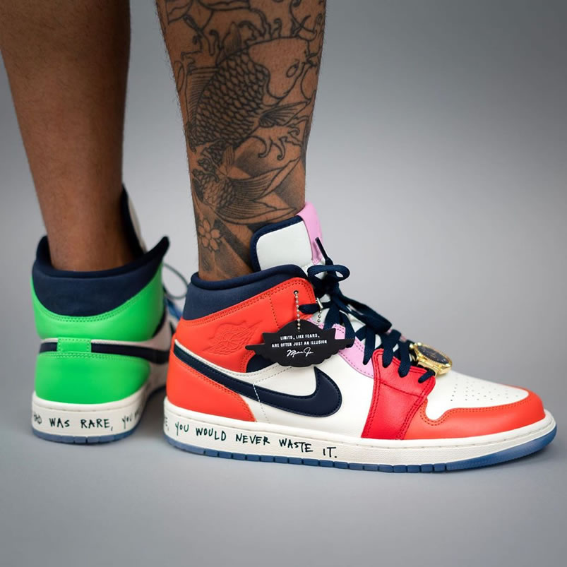 Melody Ehsani Air Jordan 1 Mid Wmns Fearless On Feet Outfit Release Date Cq7629 100 (1) - newkick.vip