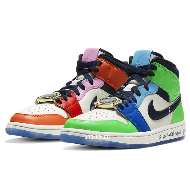 Melody Ehsani Air Jordan 1 Mid Wmns Fearless Outfit Release Date Cq7629 100 (1) - newkick.vip