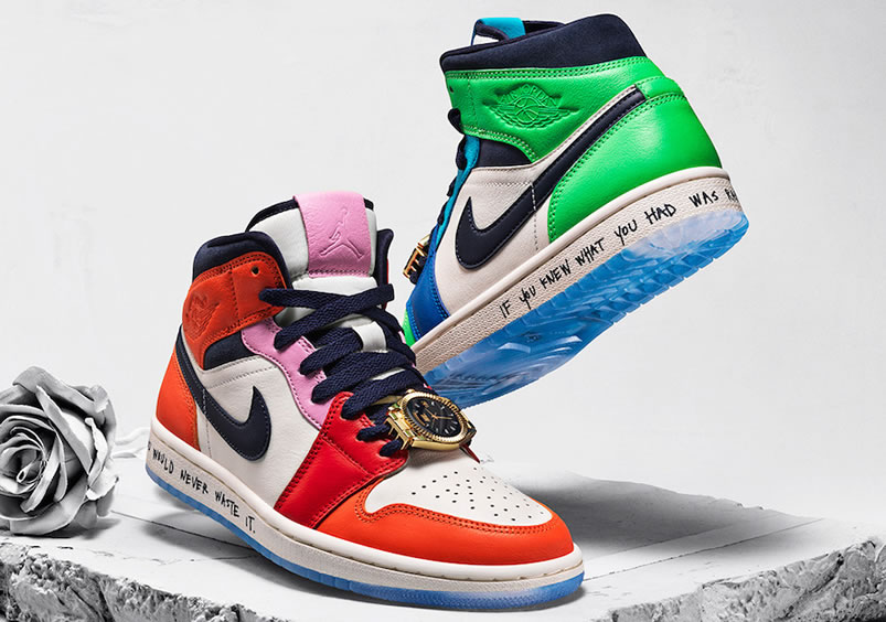 Melody Ehsani Air Jordan 1 Mid Wmns Fearless Outfit Release Date Cq7629 100 (7) - newkick.vip