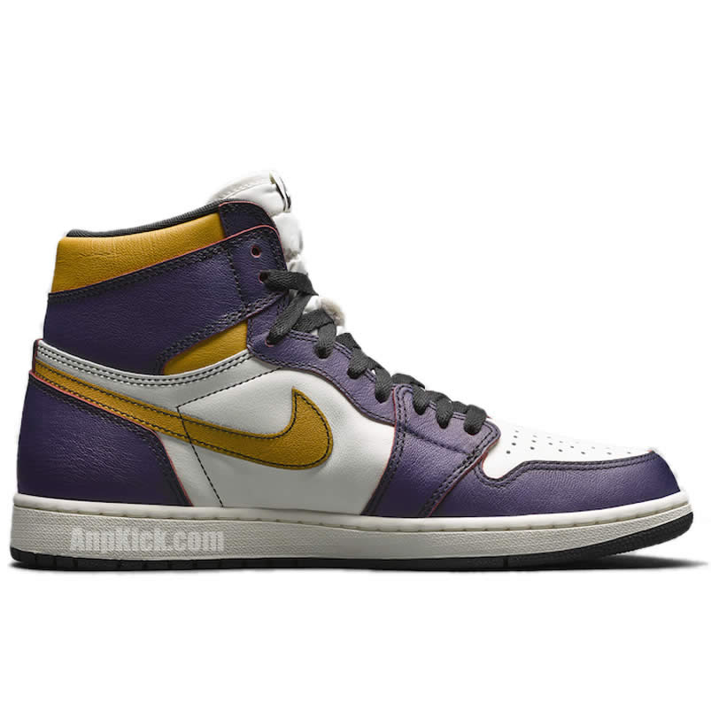 Nike Sb Air Jordan 1 Lakers Chicago Court Purple Cd6578 507 (2) - newkick.vip