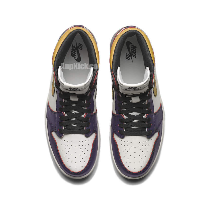 Nike Sb Air Jordan 1 Lakers Chicago Court Purple Cd6578 507 (5) - newkick.vip