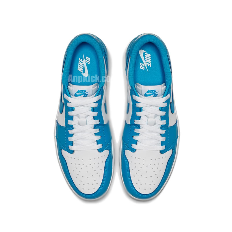 Nike Sb Air Jordan 1 Low Unc Blue White For Sale Cj7891 401 (4) - newkick.vip