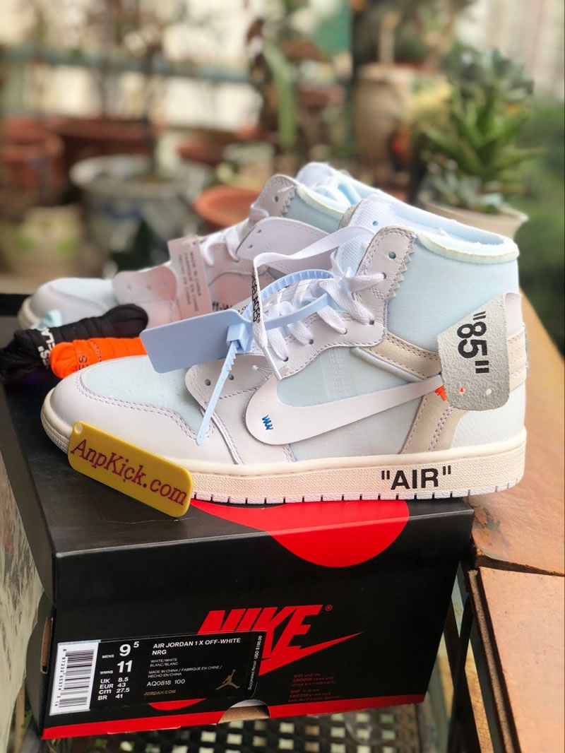 Off-White Air Jordan 1 'White' AQ0818-100 Release Date