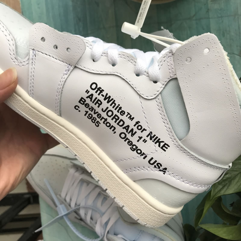 Off-White Air Jordan 1 'White' AQ0818-100 Release Date