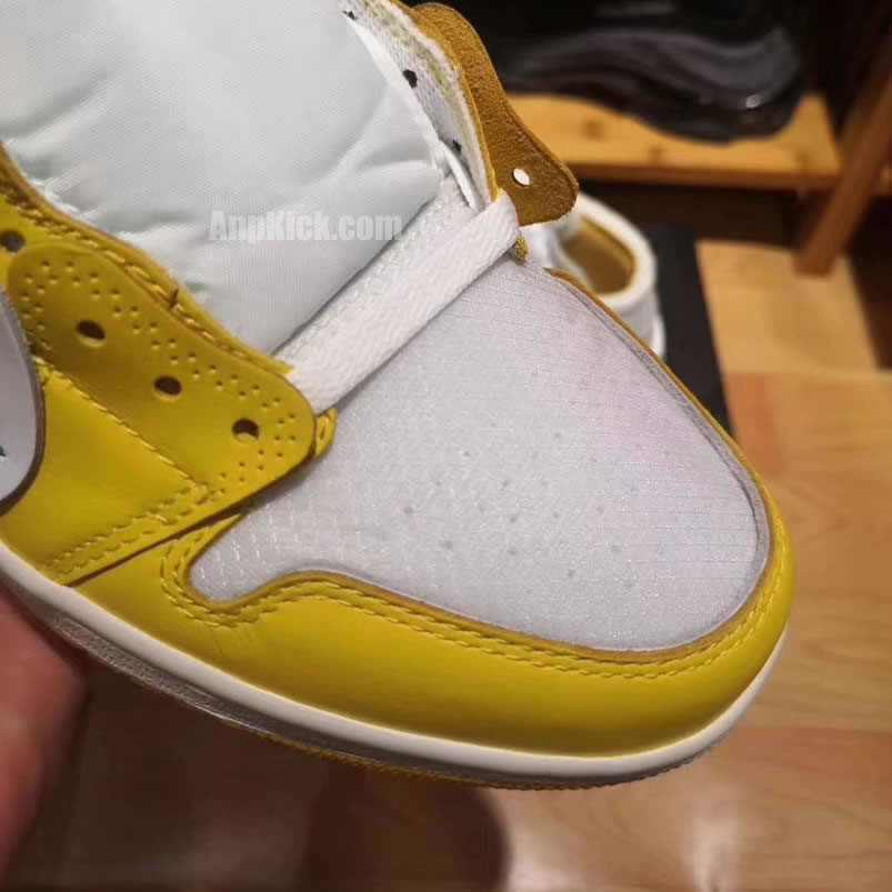 Off White Air Jordan 1 Yellow Chicago New Release For Sale (5) - newkick.vip