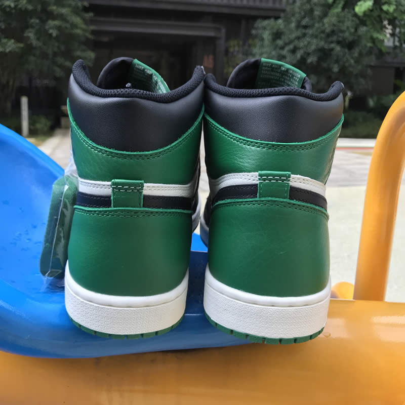 pine green new air jordan 1 high og shoes 555088-302 release date detail image