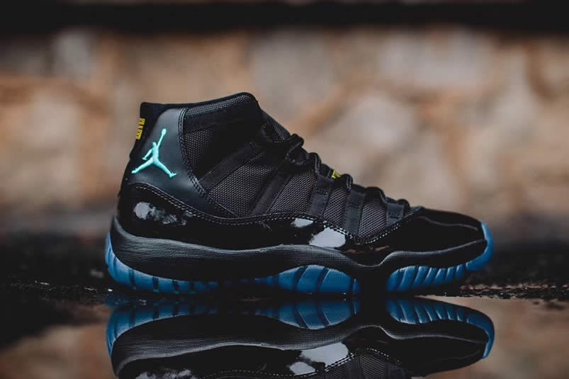 Air Jordan 11 'Gamma Blue' Price On Feet Outfit 378037-006 Pics