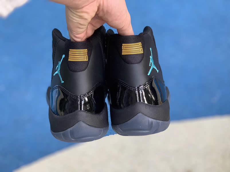 Air Jordan 11 'Gamma Blue' Price On Feet Outfit 378037-006 Pics