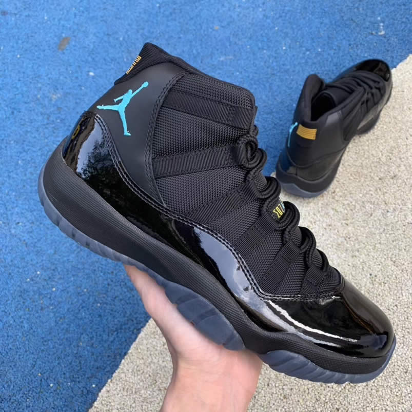 Air Jordan 11 'Gamma Blue' Price On Feet Outfit 378037-006 Pics