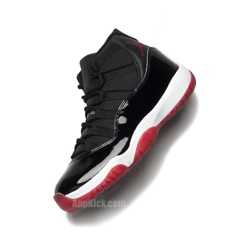 Air Jordan 11 Bred 2019 Black Red Release Date 378037 061 (3) - newkick.vip