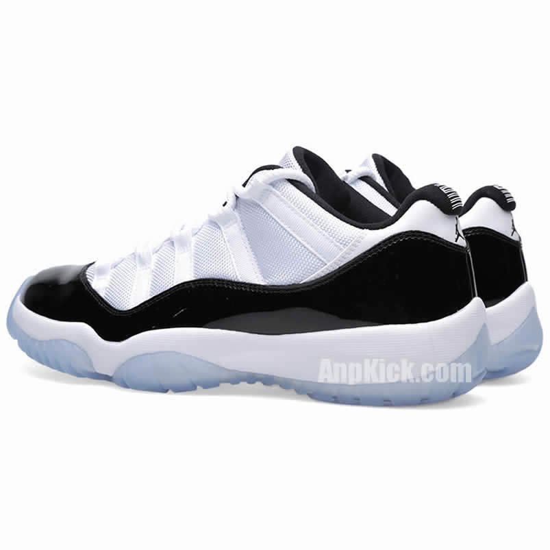 Air Jordan 11 Low Concord Mens Bg Gs White Black Aj11 Shoes 528896 153 528895 145 (5) - newkick.vip