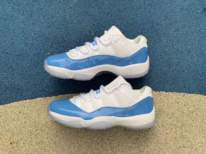 air jordan 11 low unc columbia blue white 528895-106 pics