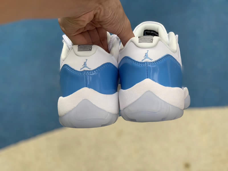 air jordan 11 low unc columbia blue white 528895-106 pics