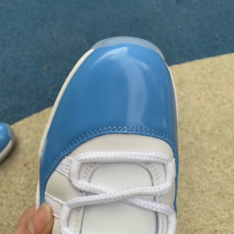 air jordan 11 low unc columbia blue white 528895-106 pics