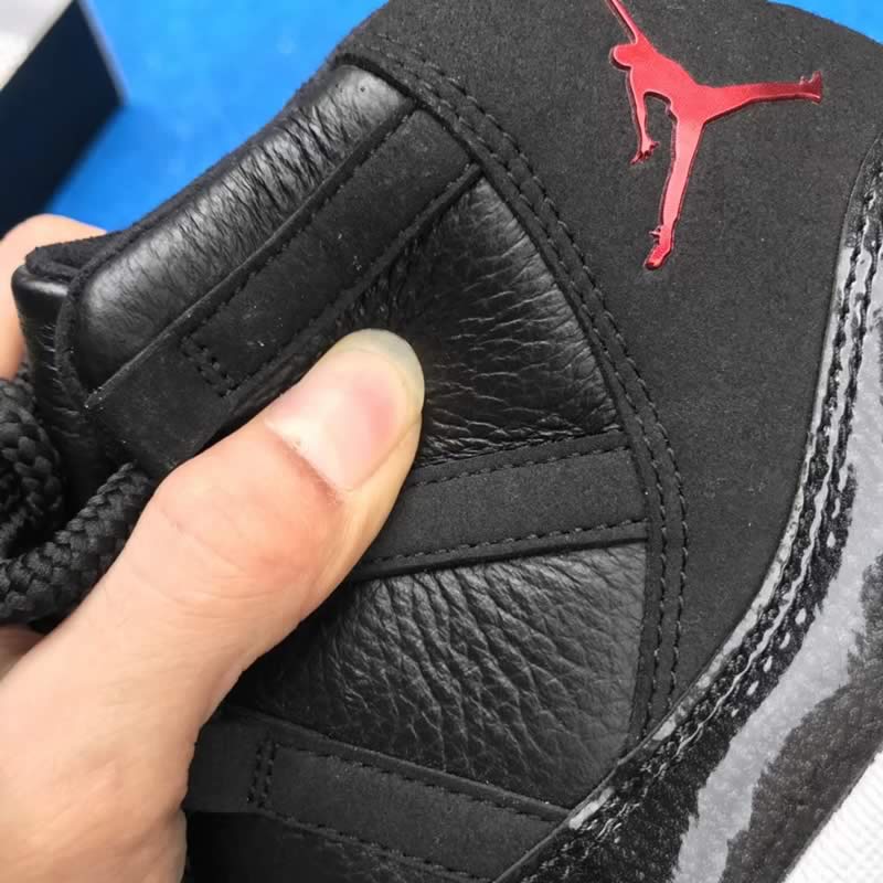 air jordan 11 retro 72 10 bulls black new jordan 11s detail images (12)