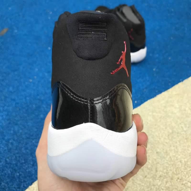 air jordan 11 retro 72 10 bulls black new jordan 11s detail images (2)