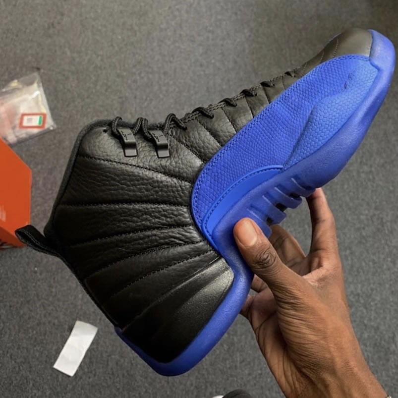 Air Jordan 12 Black Game Royal Black And Blue 2019 Release Date 130690 014 (4) - newkick.vip