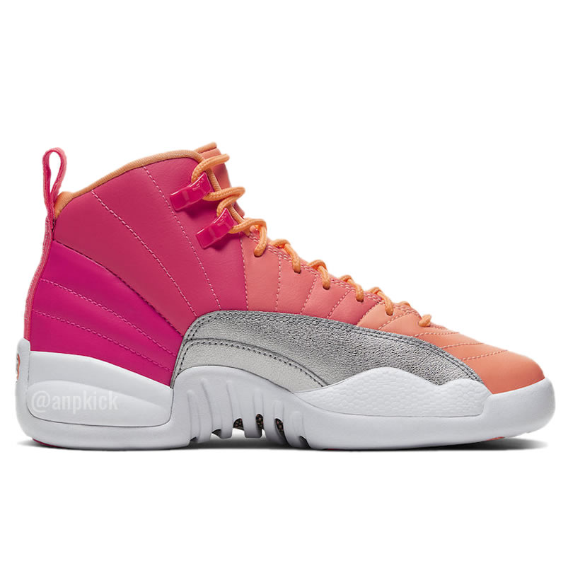 Air Jordan 12 Gs Hot Punch Racer Pink Release Date 510815 601 (2) - newkick.vip