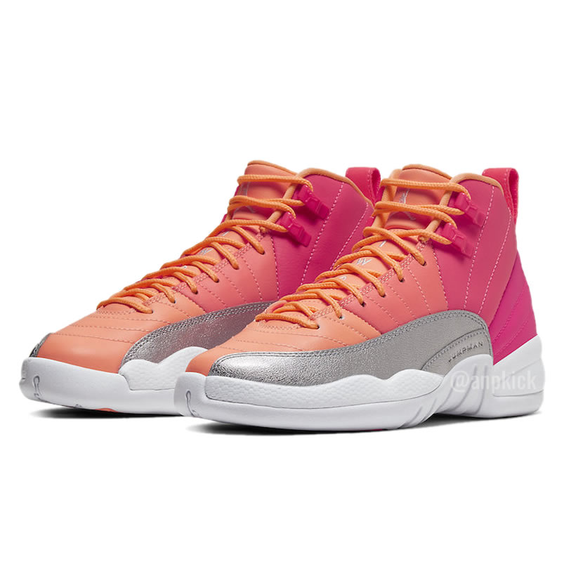 Air Jordan 12 Gs Hot Punch Racer Pink Release Date 510815 601 (3) - newkick.vip