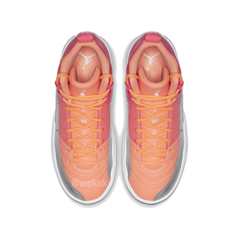 Air Jordan 12 Gs Hot Punch Racer Pink Release Date 510815 601 (4) - newkick.vip