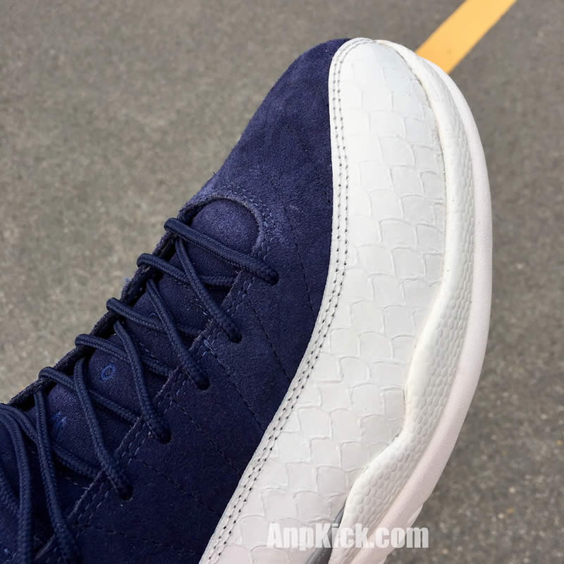 air jordan 12 international flight new aj12 12s blue and white (13)