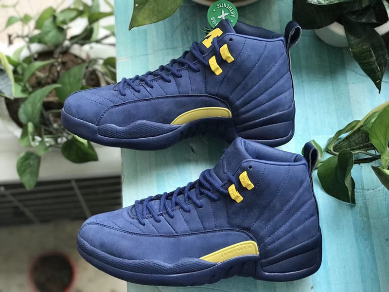 Air Jordan 12 'Michigan' Release Date For Sale BQ3180-407