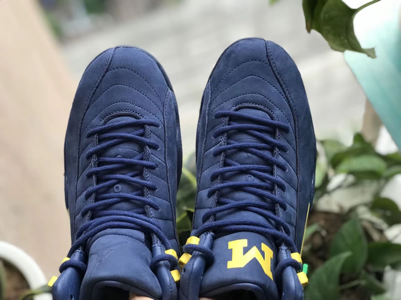 Air Jordan 12 'Michigan' Release Date For Sale BQ3180-407