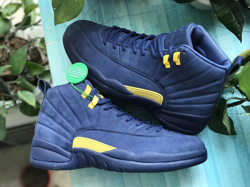 Air Jordan 12 'Michigan' Release Date For Sale BQ3180-407