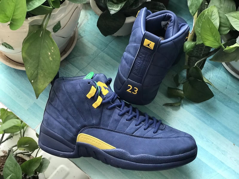 Air Jordan 12 'Michigan' Release Date For Sale BQ3180-407