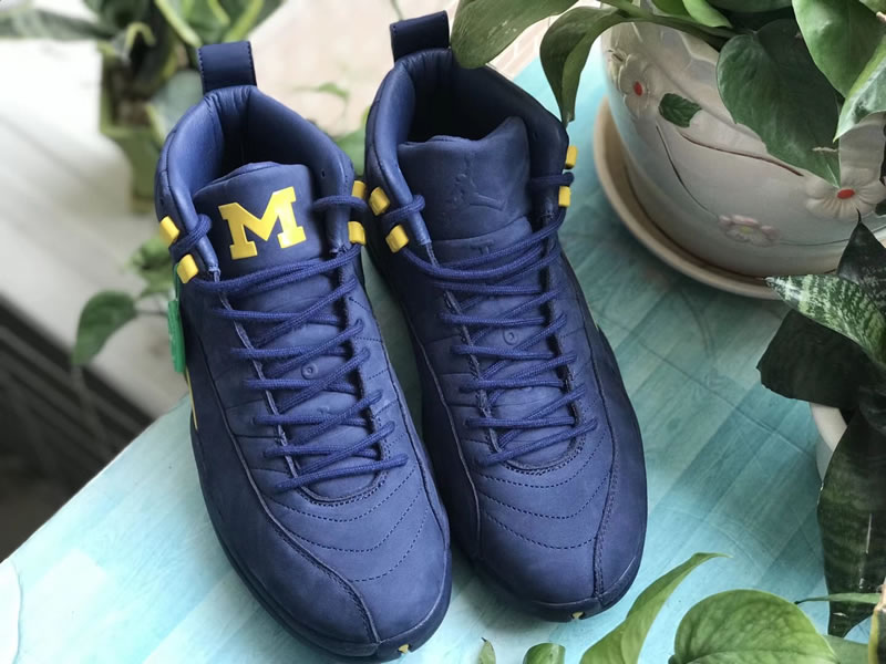 Air Jordan 12 'Michigan' Release Date For Sale BQ3180-407