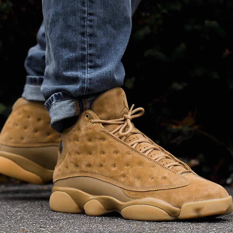 Air Jordan 13 'Wheat' On Feet AJ13 Price Mens Size For Sale 414571-705