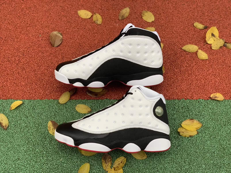 Air Jordan 13 'He Got Game' 2018 Black And White Pics Outfit For Sale 414571-104