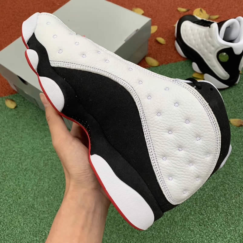 Air Jordan 13 'He Got Game' 2018 Black And White Pics Outfit For Sale 414571-104