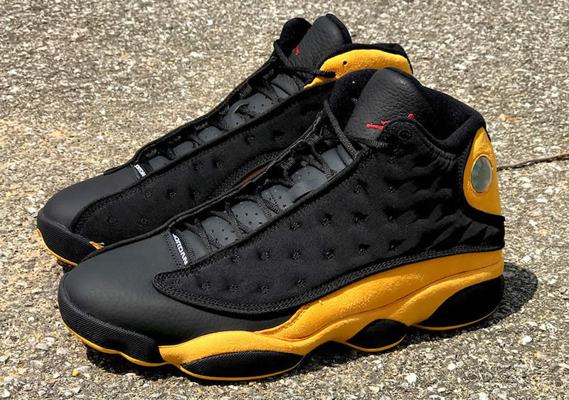 Air Jordan 13 Melo 'Class of 2002' Black and Yellow/Gold 414571-035