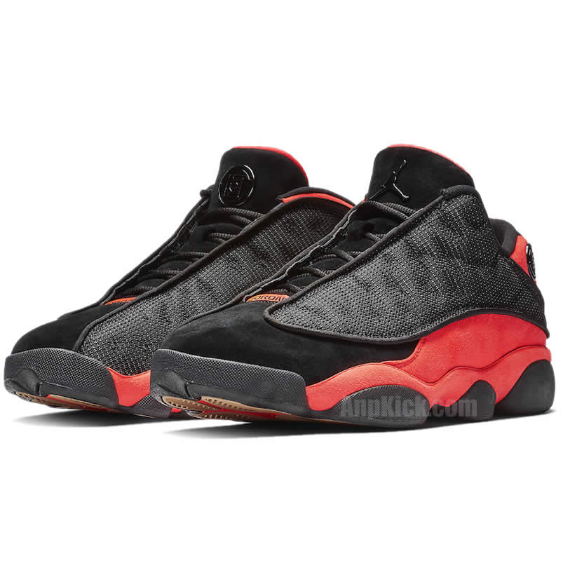 Clot x Air Jordan 13 Low 'INFRA-BRED' GS Mens Shoes AT3102-006