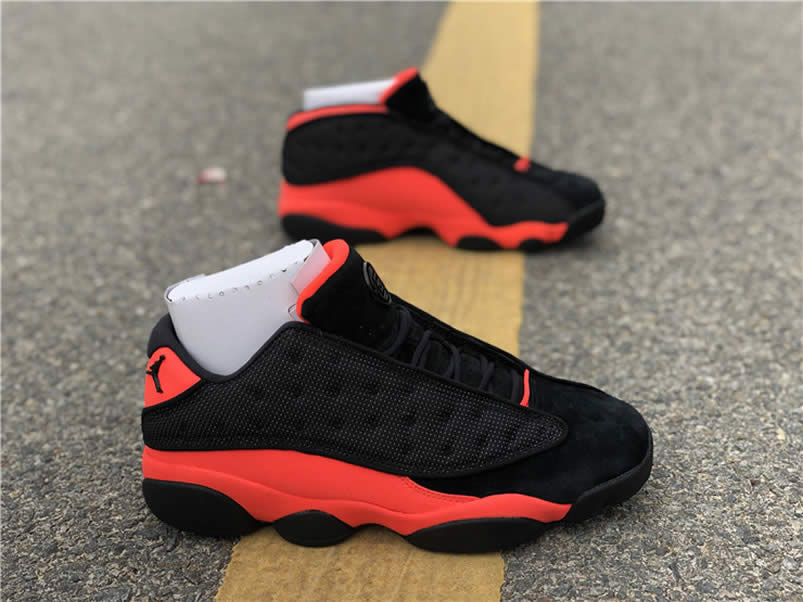 Clot x Air Jordan 13 Low 'INFRA-BRED' GS Mens Shoes AT3102-006 Pics