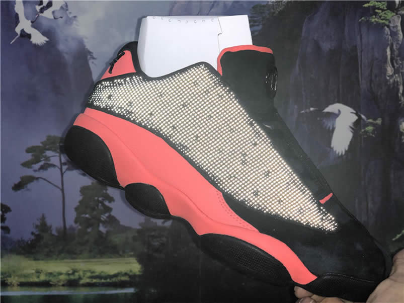 Clot x Air Jordan 13 Low 'INFRA-BRED' GS Mens Shoes AT3102-006 Pics