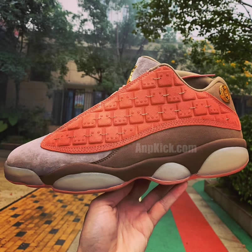 Clot x Air Jordan 13 Low 'Terracotta Warriors' Shoes For Sale AT3102-200