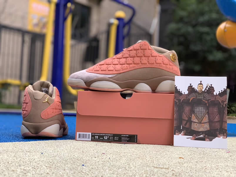 Clot x Air Jordan 13 Low 'Terracotta Warriors' Shoes For Sale AT3102-200