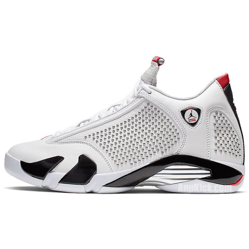 Supreme Air Jordan 14 Retro White Where To Buy Bv7630 106 (1) - newkick.vip