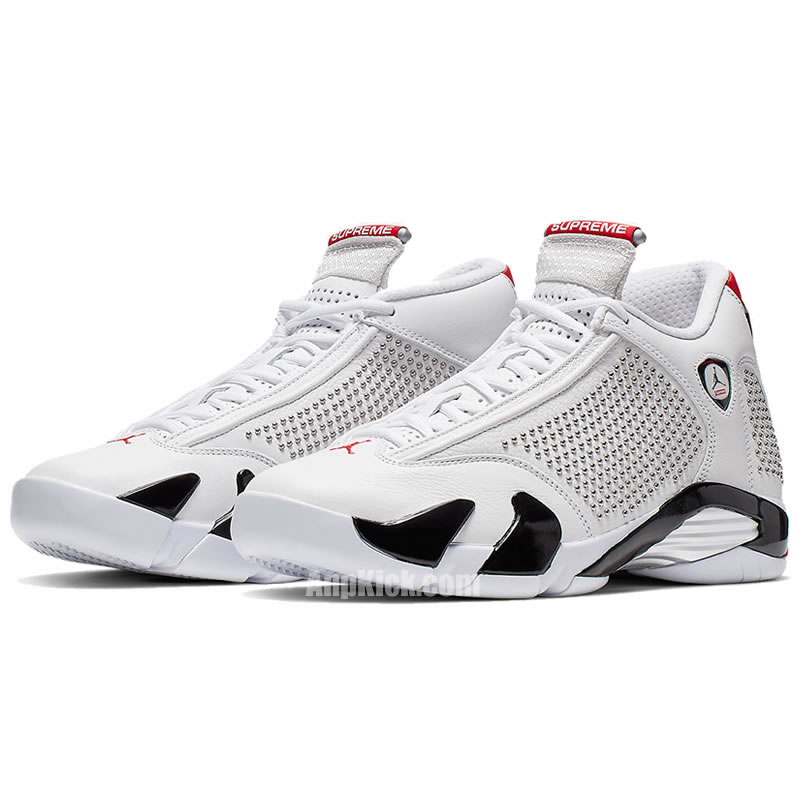 Supreme Air Jordan 14 Retro White Where To Buy Bv7630 106 (3) - newkick.vip