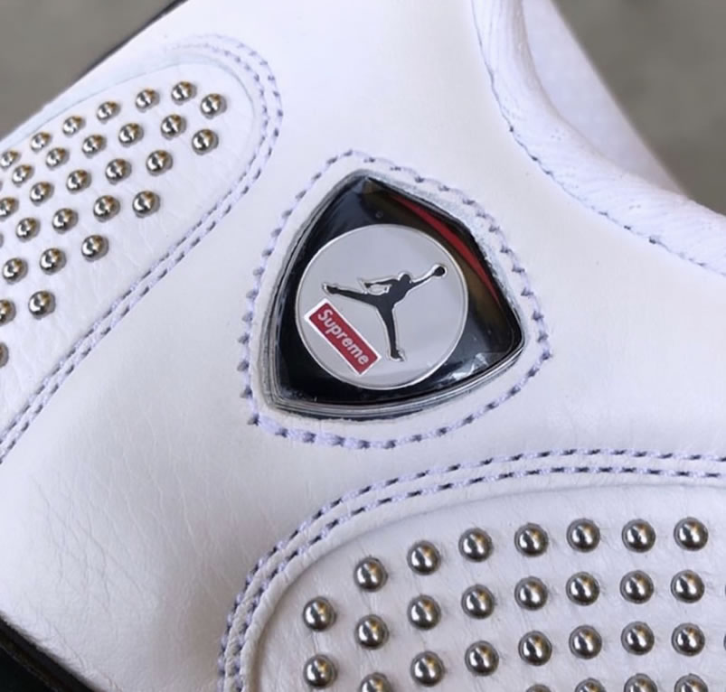 Supreme Air Jordan 14 Retro White Where To Buy Bv7630 106 (7) - newkick.vip