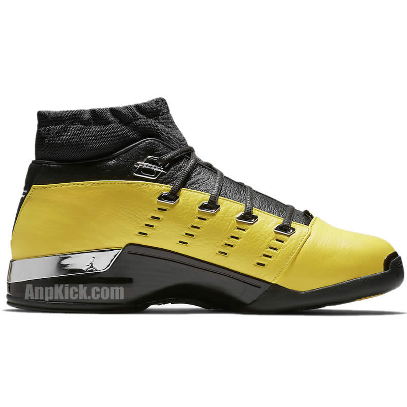 SoleFly x Air Jordan 17 Low 'Lightning' Shoes Yellow And Black