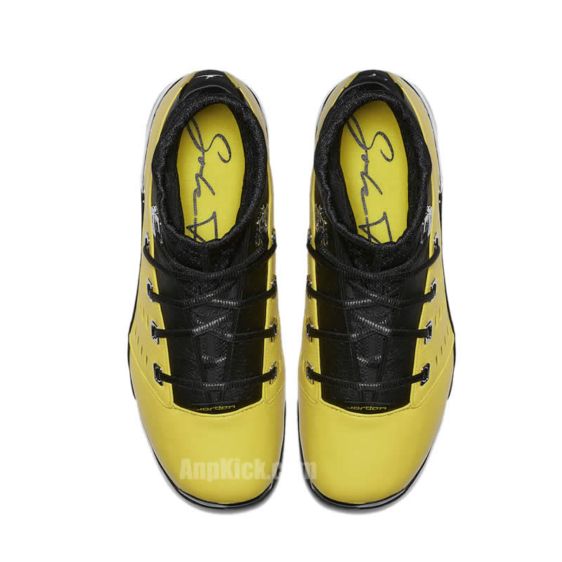 SoleFly x Air Jordan 17 Low 'Lightning' Shoes Yellow And Black