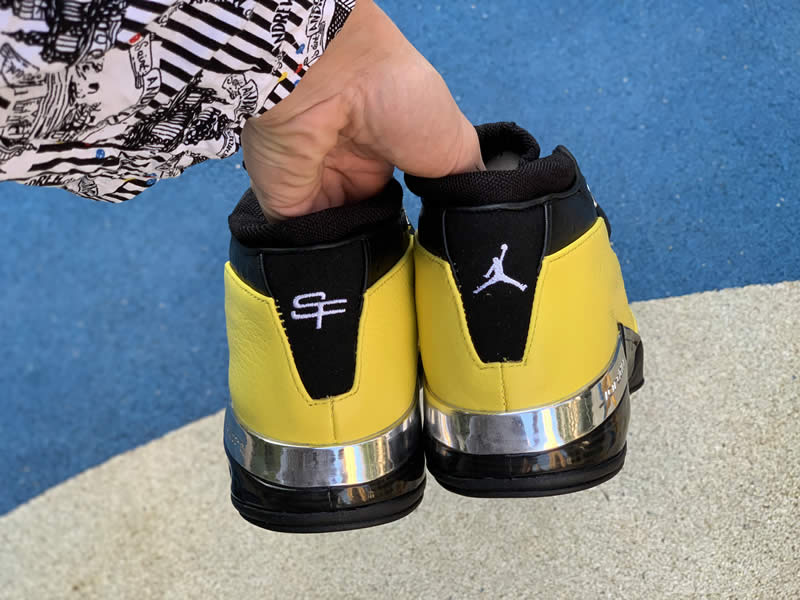 SoleFly x Air Jordan 17 Low 'Lightning' Shoes Yellow And Black