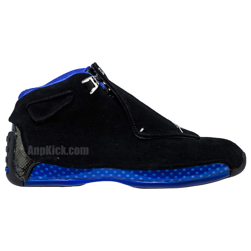 Air Jordan 18 'Black Sport Royal' Blue 2018 Release For Sale AA2494-007