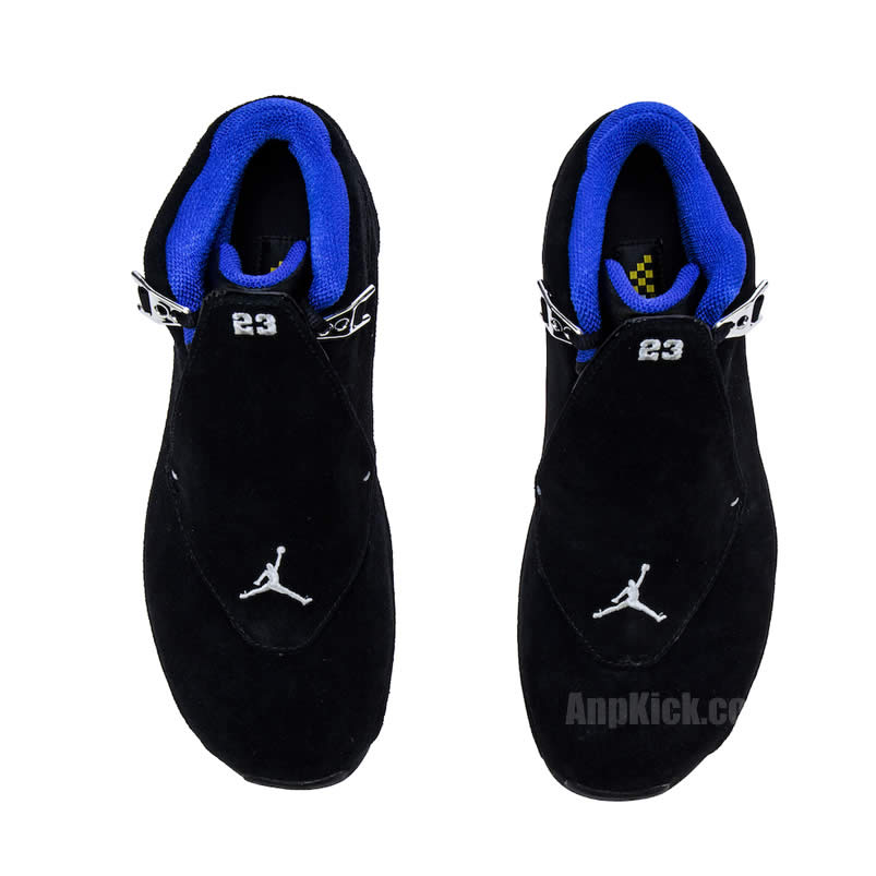 Air Jordan 18 'Black Sport Royal' Blue 2018 Release For Sale AA2494-007